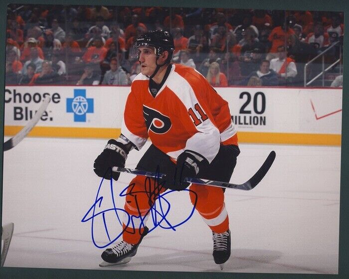 Blair Betts Flyers Signed/Autographed 8x10 Photo PASS 120329