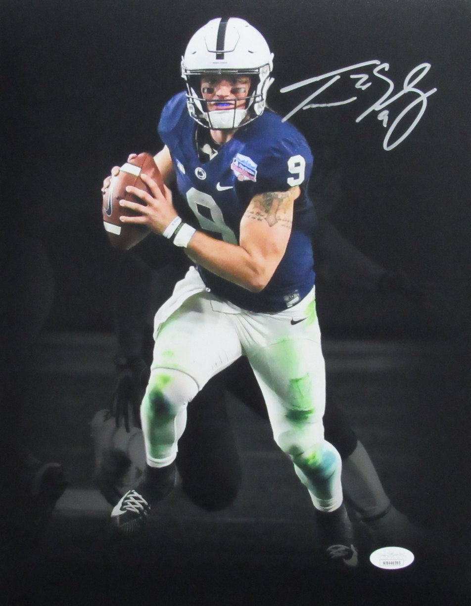 Trace McSorley Signed/Auto 11x14 Photo Penn State Football JSA 190347