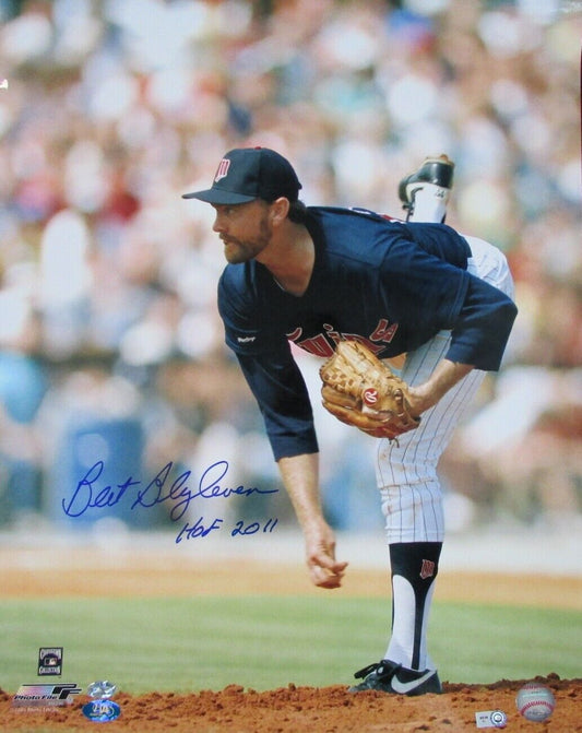 Bert Blyleven HOF Twins Signed/Inscribed 16x20 Photo MLB Holo 157715