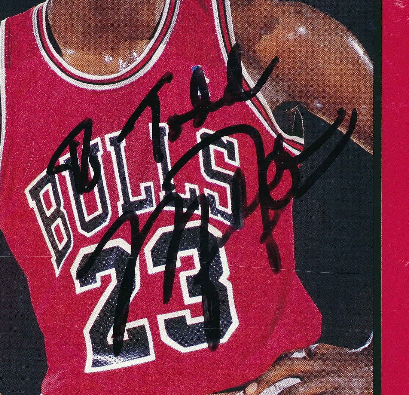 Michael Jordan HOF Signed/Auto 8x10 Starline Mini Poster Bulls JSA 191845