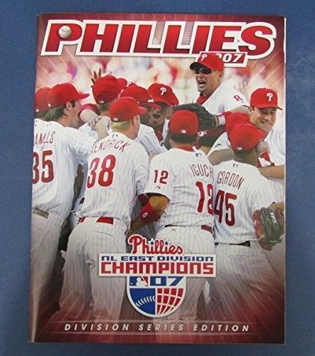 2007 Phillies vs. Rockies NLDS Program and Scorecard 126688