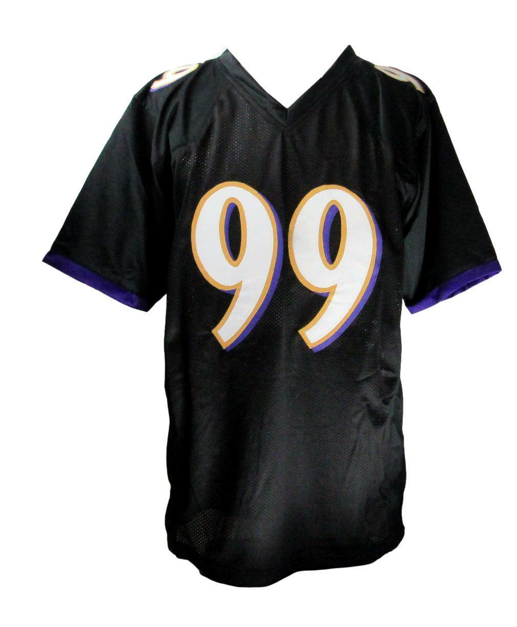 Odafe Oweh Signed/Autographed Ravens Black Custom Football Jersey JSA 163863