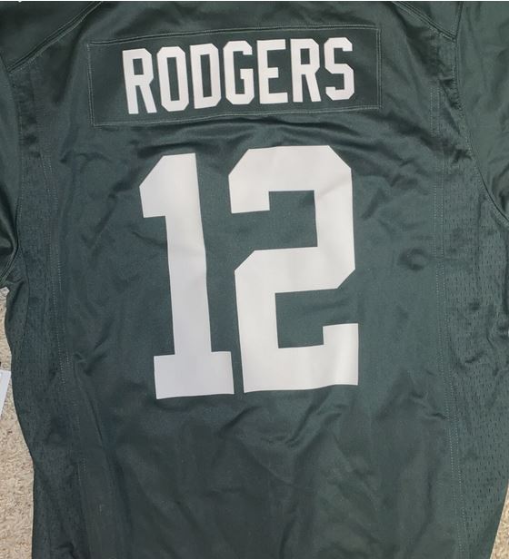 Aaron Rodgers Green Bay Packers Nike On Field XL Unsigned Jersey NWT 160596