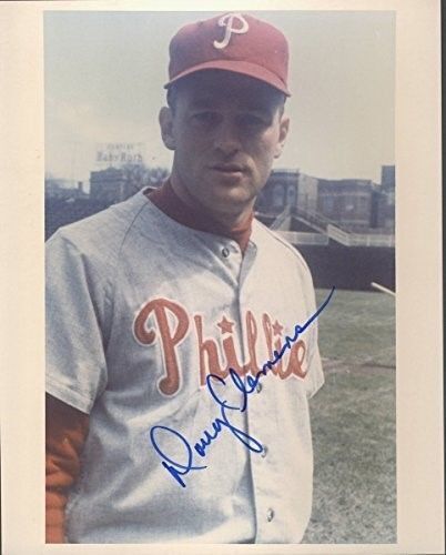 Doug Clemens Phillies Autographed/Signed 8x10 Photo 123381