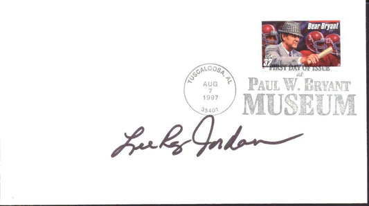 Lee Roy Jordan Signed/Autographed 1997 FDC First Day Cover Alabama 151458