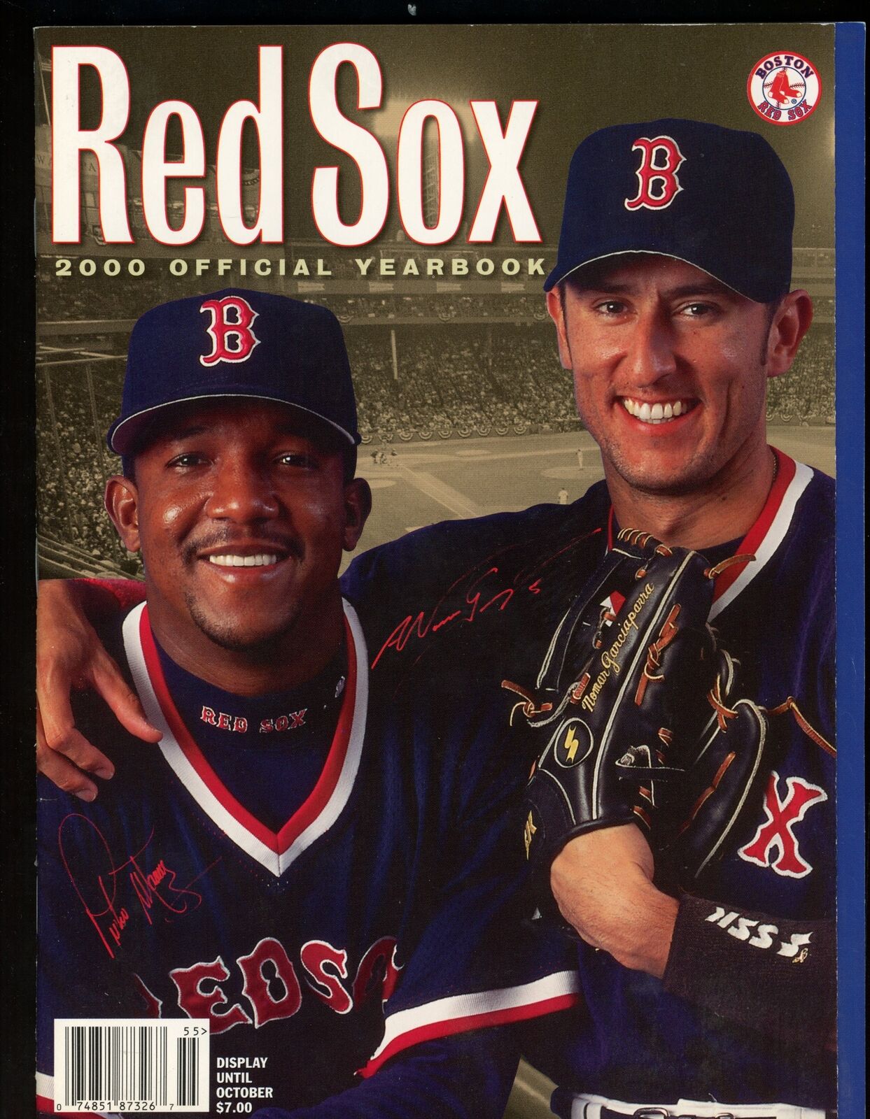 2000 Boston Red Sox Official Yearbook 177671