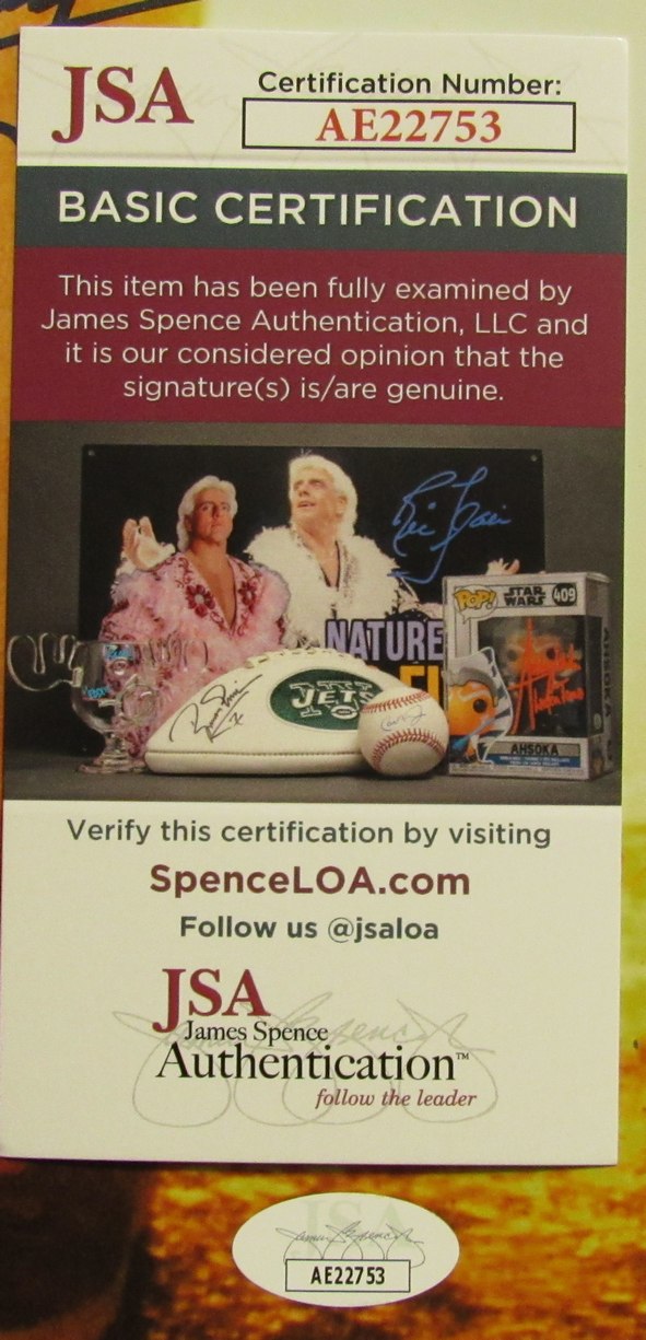 Michael J Fox/Christopher Lloyd Sign/Auto 16x20 Photo Back to the Future JSA 686