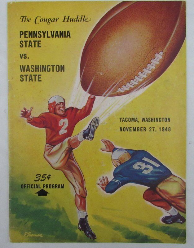 1948 Penn State Nittany Lions vs. Temple Owls College Football Program 137597