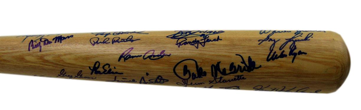 1980 Philadelphia Phillies Multi-signed by 33 Adirondack Bat PSA/DNA 190555