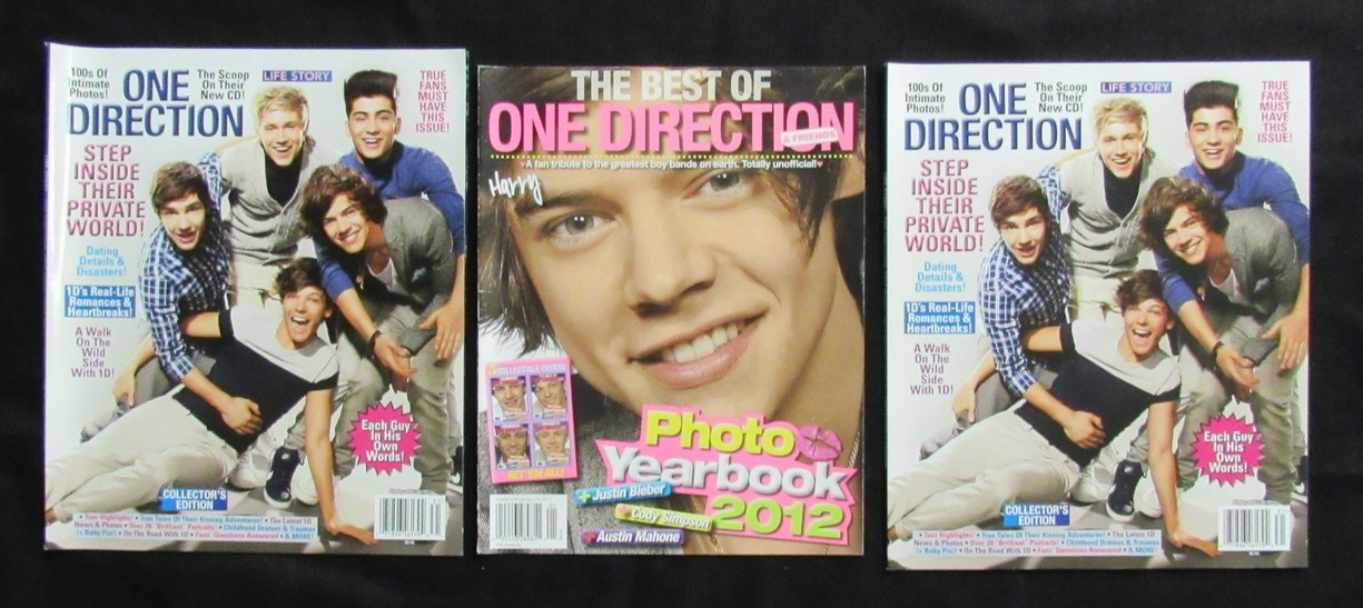 Lot of (3) One Direction Performers 2013 Magazines 181354