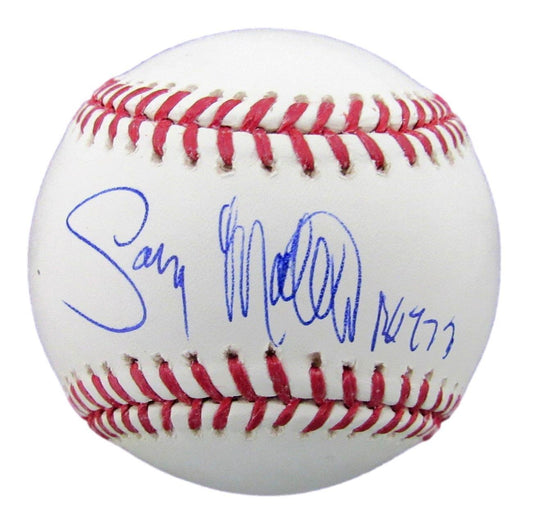 Gary Matthews Sr. Autographed OML Baseball Phillies TriStar 179989