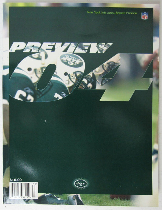 2004 New York Jets Official Yearbook 145087