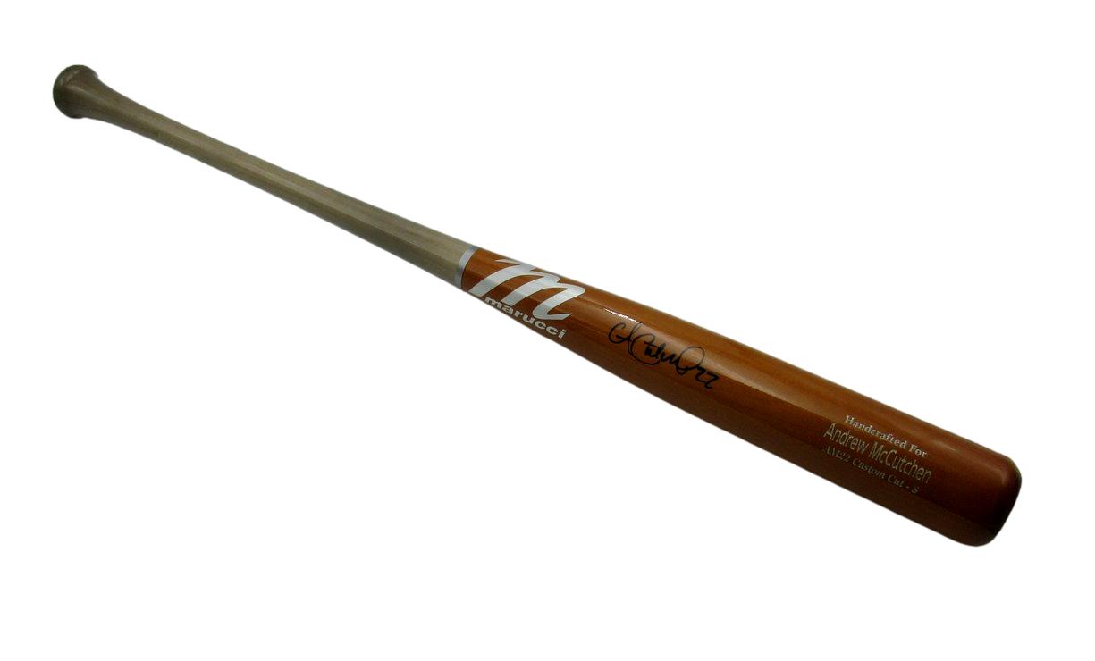 Andrew McCutchen Autographed Player Model Marucci Baseball Bat Hunt Holo 188810