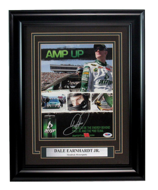 Dale Earnhardt Jr. NASCAR Signed/Autographed 11x14 Photo Framed PSA 189599