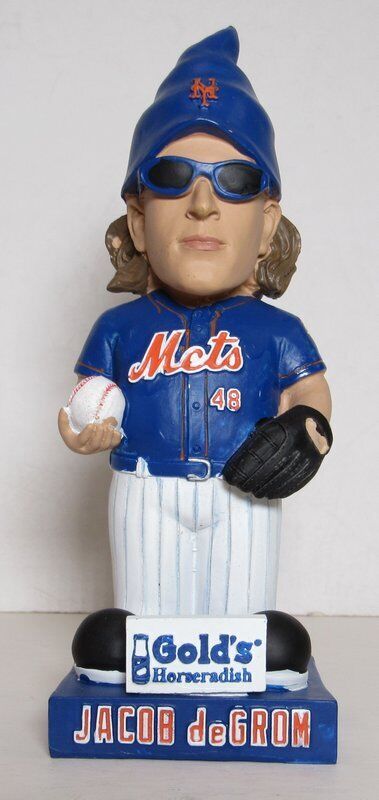 2015 NEW YORK METS JACOB DEGROM Garden GNOME RARE SGA NEW in BOX