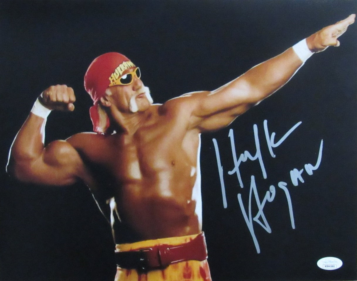 Hulk Hogan WWE Signed/Autographed 11x14 Photo JSA 190503