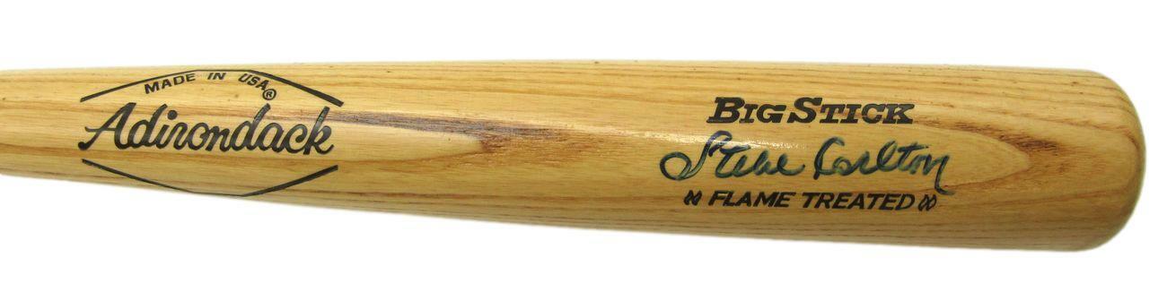 Steve Carlton HOF Phillies Signed/Autographed Adirondack Baseball Bat JSA 164918