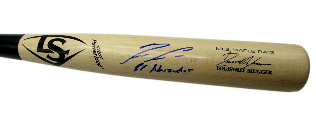 Ronald Acuna Jr. Signed/Inscr Louisville Slugger Player Model Bat Beckett 159508