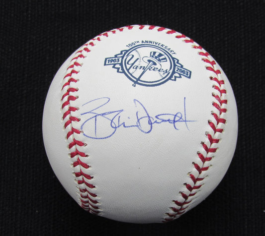 Brian Dorsett Signed/Auto Yankees 100th OML Baseball MAB 187030