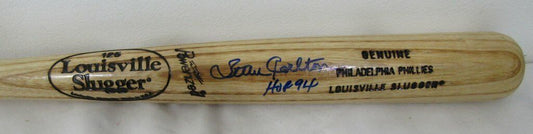 Steve Carlton Philadelphia Phillies Signed Louisville Slugger Baseball Bat JSA