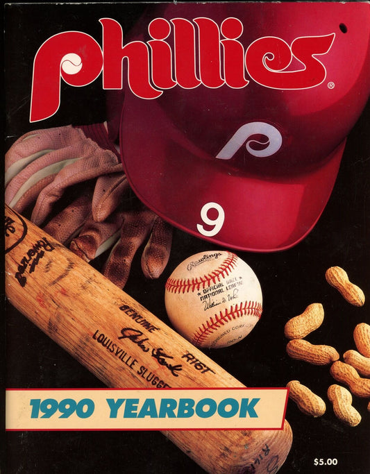 1990 Philadelphia Phillies Yearbook 177655