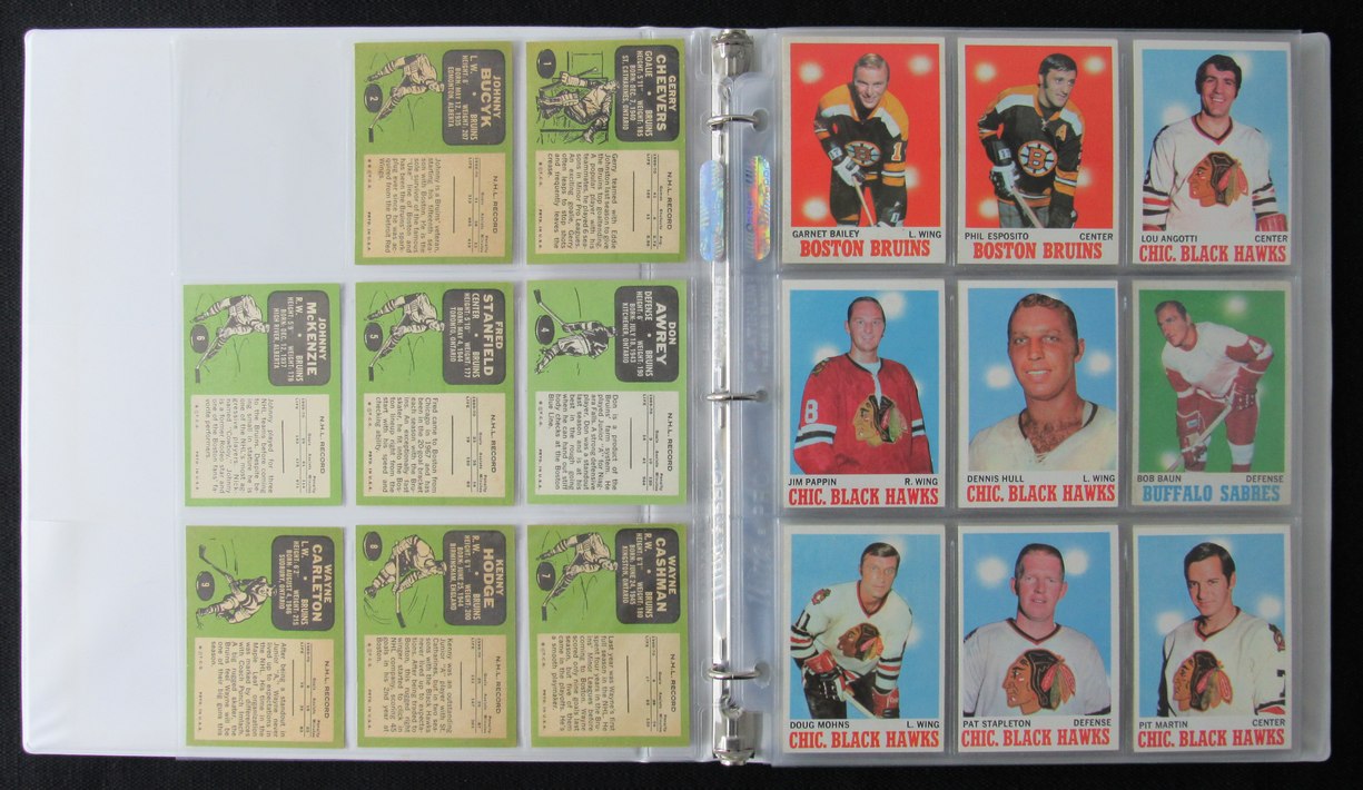 1970-71Topps Hockey Complete Set (132) Cards Howe Orr Hull Perreault 189195