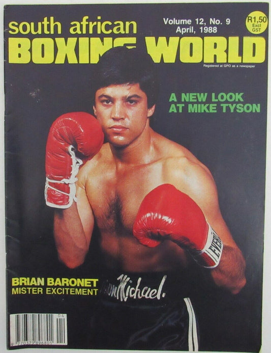 April 1988 South African Boxing World Magazine Vol 12, No. 9 163908