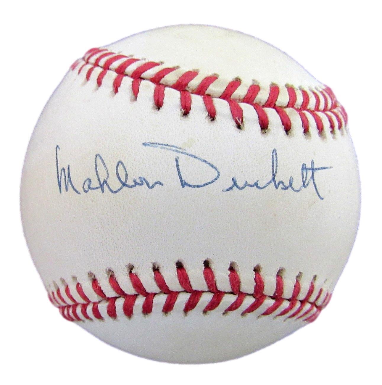 Mahlon Duckett Autographed ONL Baseball Negro League Stars JSA 180147