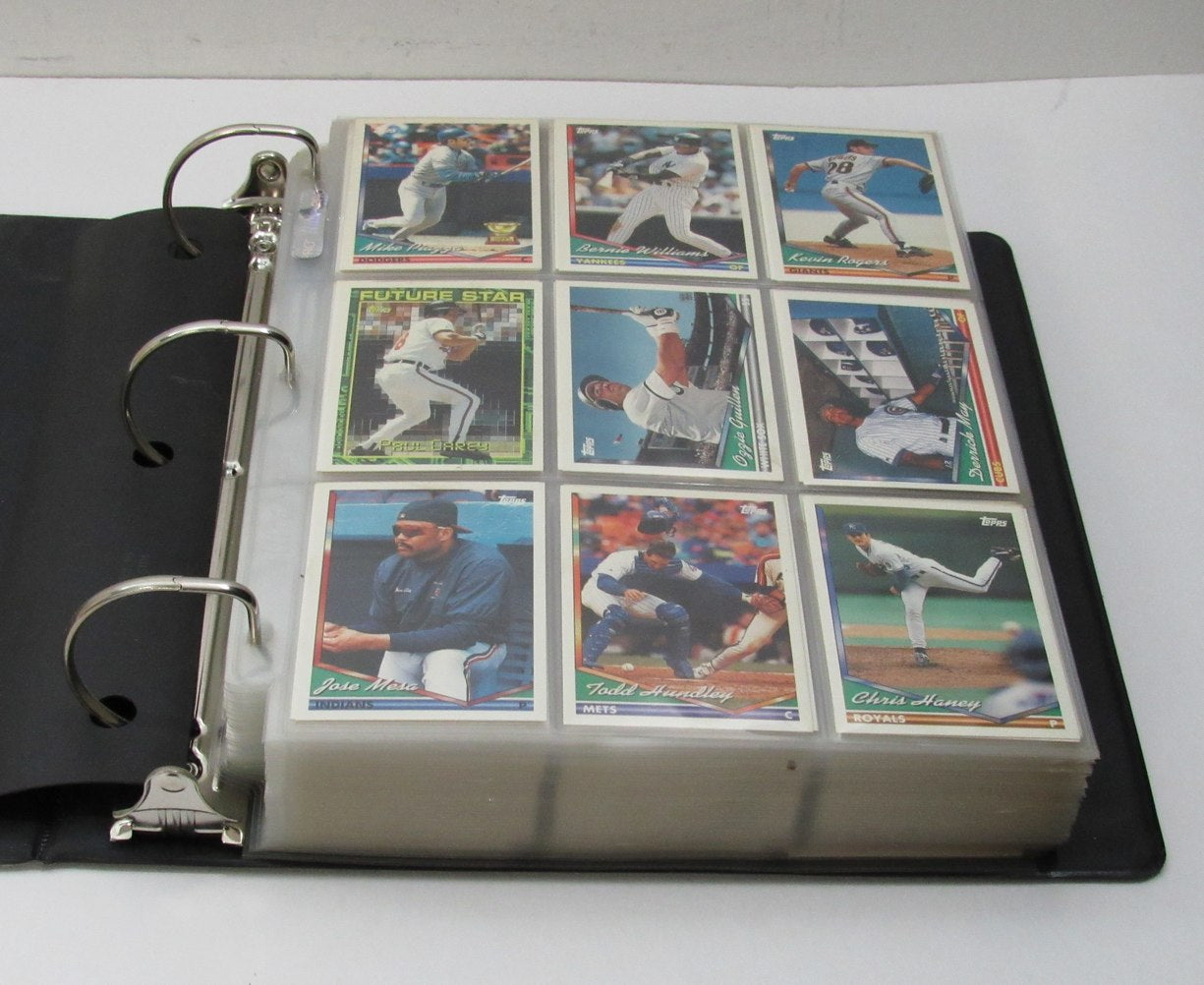 1994 Topps Complete Baseball Set (792) In Binder w/Pages 192019