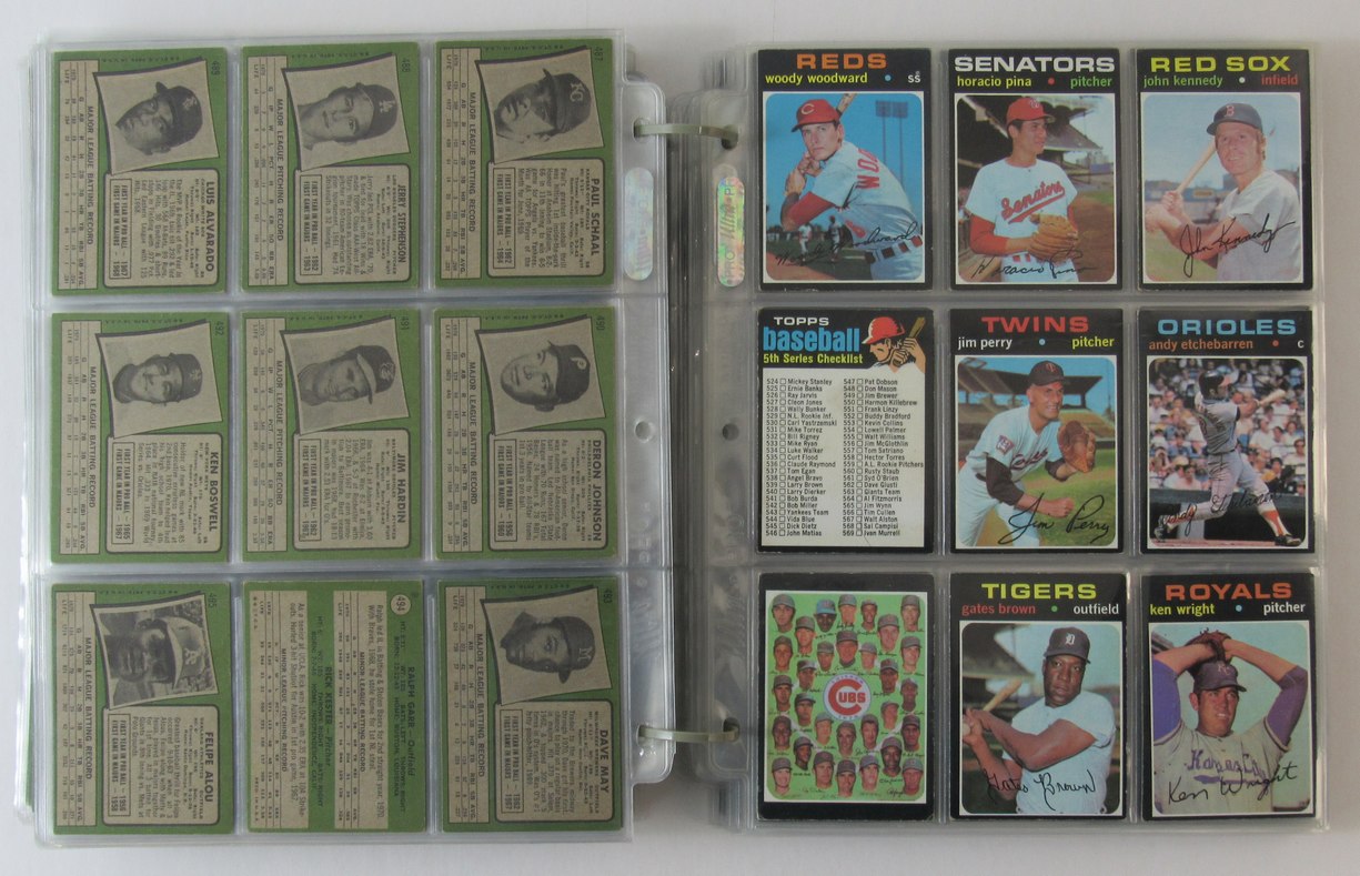 1971Topps Baseball Complete Set (752) Cards Aaron Clemente Munson Ryan 189194