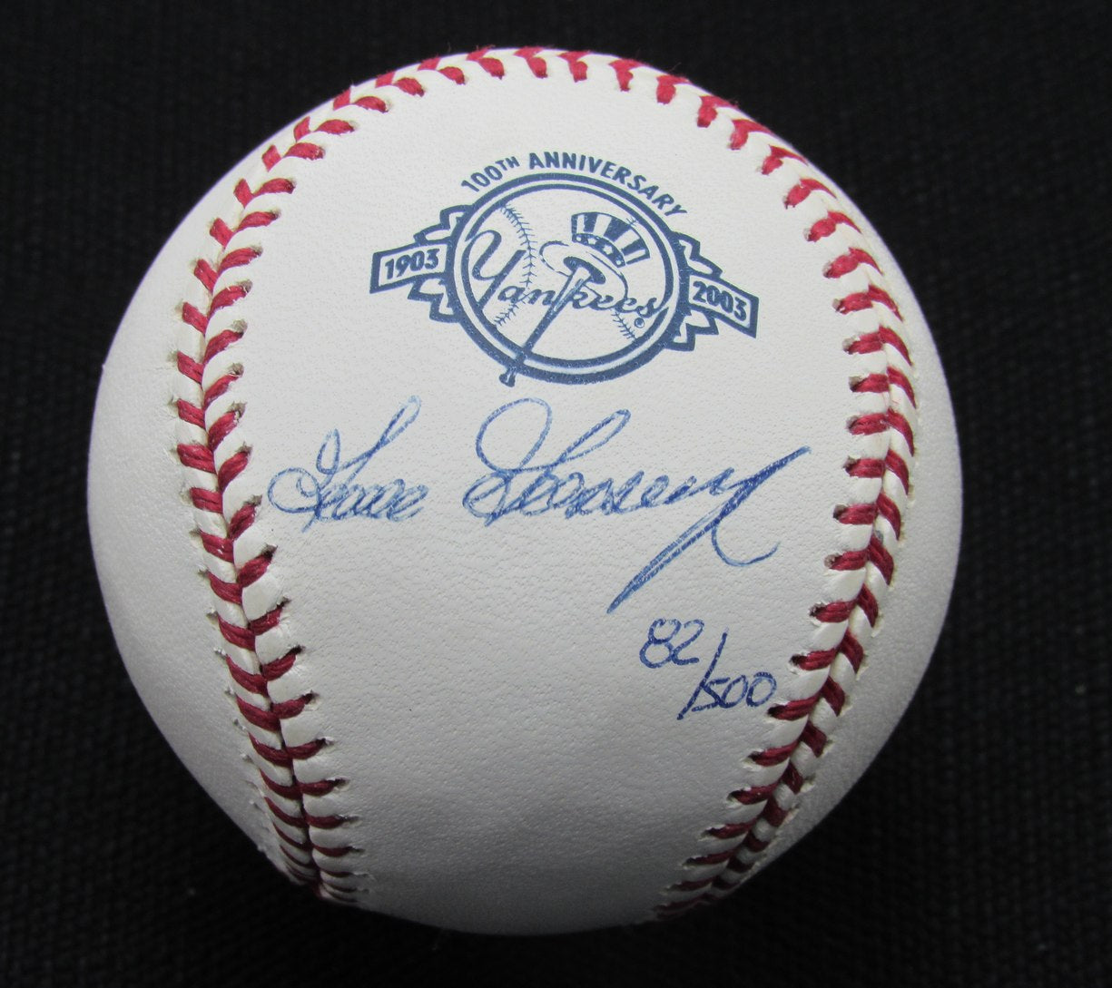 Goose Gossage Signed/Auto Yankees 100th OML Baseball STEINER 187123