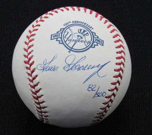 Goose Gossage Signed/Auto Yankees 100th OML Baseball STEINER 187123