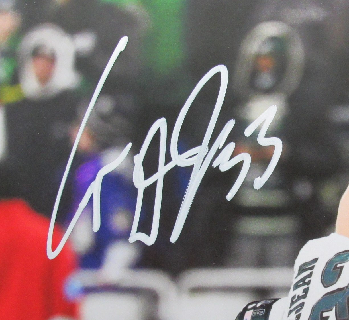 Cooper DeJean Autographed 11x14 Photo Philadelphia Eagles Fanatics 193048