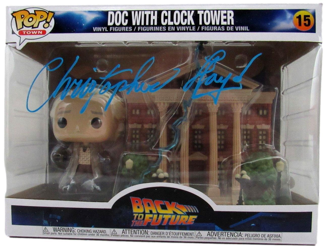 Christopher Lloyd Back to the Future Signed/Auto Funko Pop #15 JSA 160068
