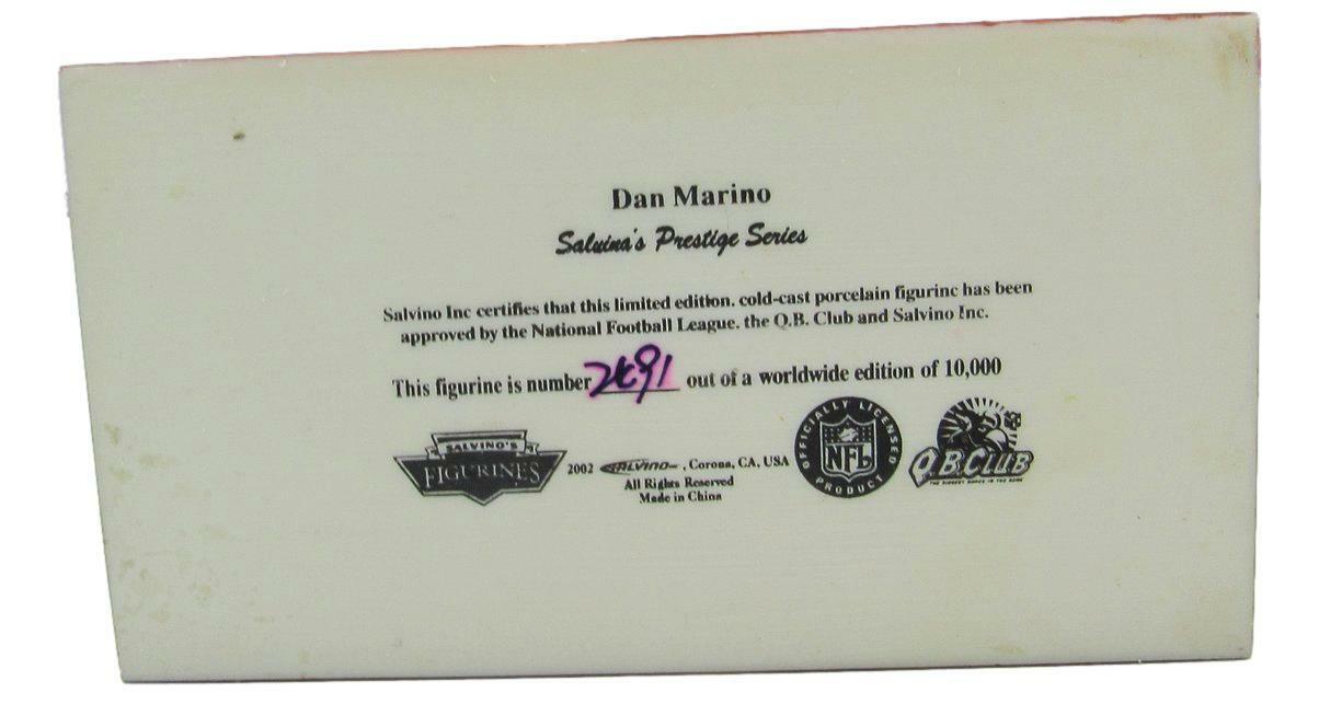 Dan Marino Dolphins 2002 Salvino Porcelain Figure Prestige Series /10000 161121