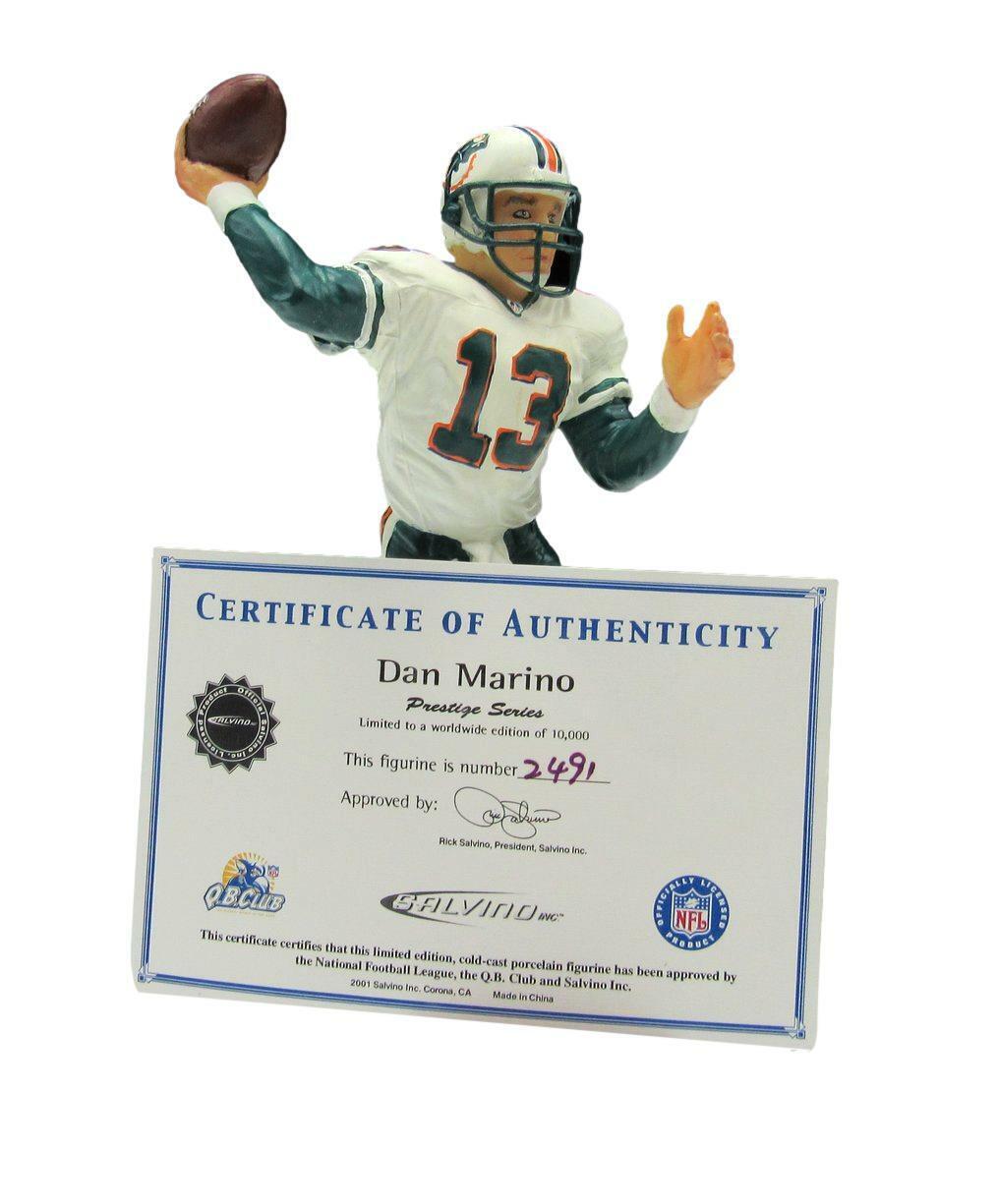 Dan Marino Dolphins 2002 Salvino Porcelain Figure Prestige Series /10000 161121