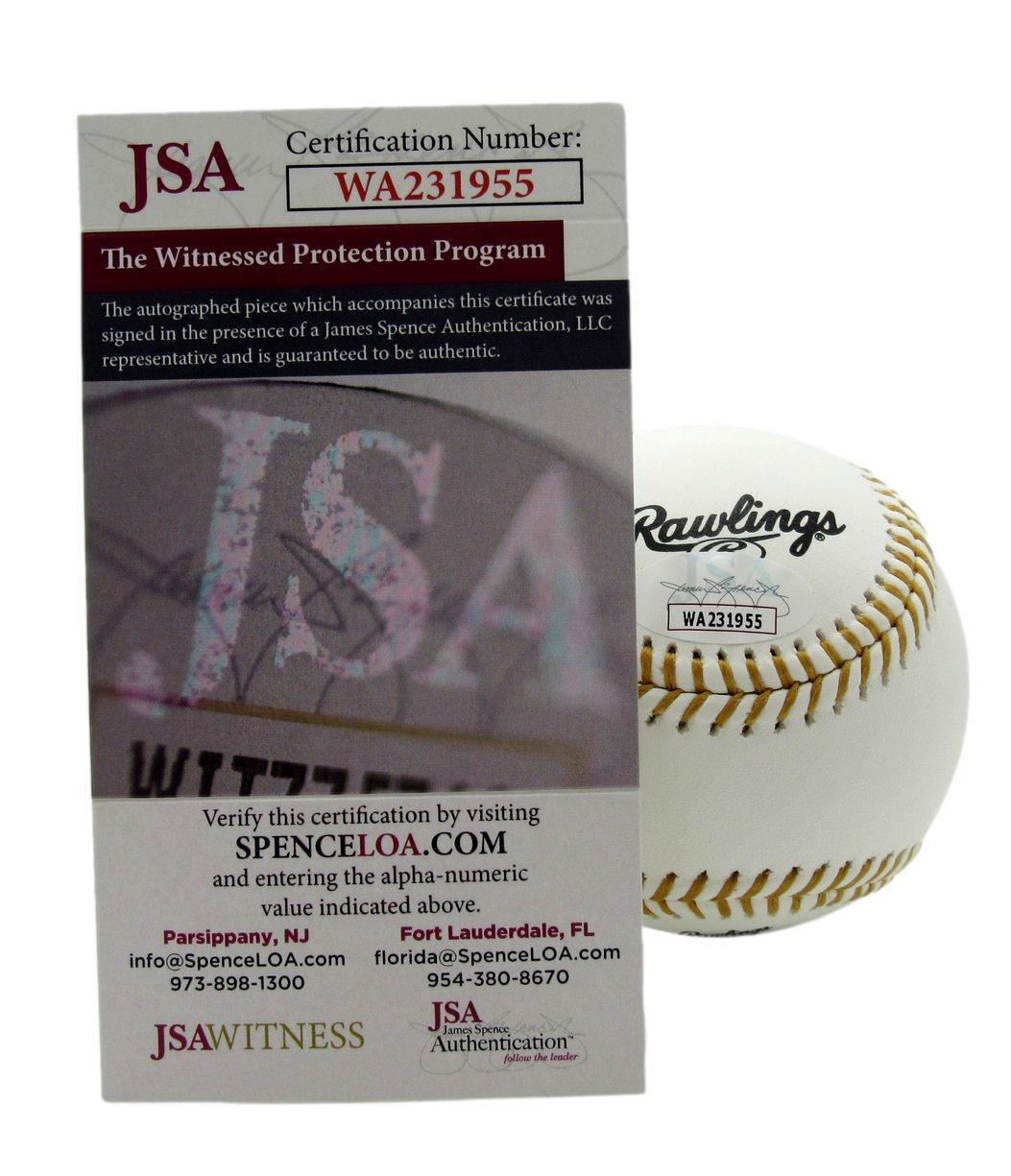 Alan Trammell HOF Autographed Rawlings Gold Glove Award Baseball Tigers JSA