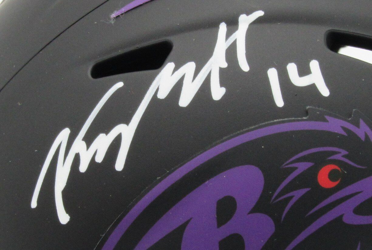 Kyle Hamilton Autographed Speed Mini Football Helmet Baltimore Ravens Beckett