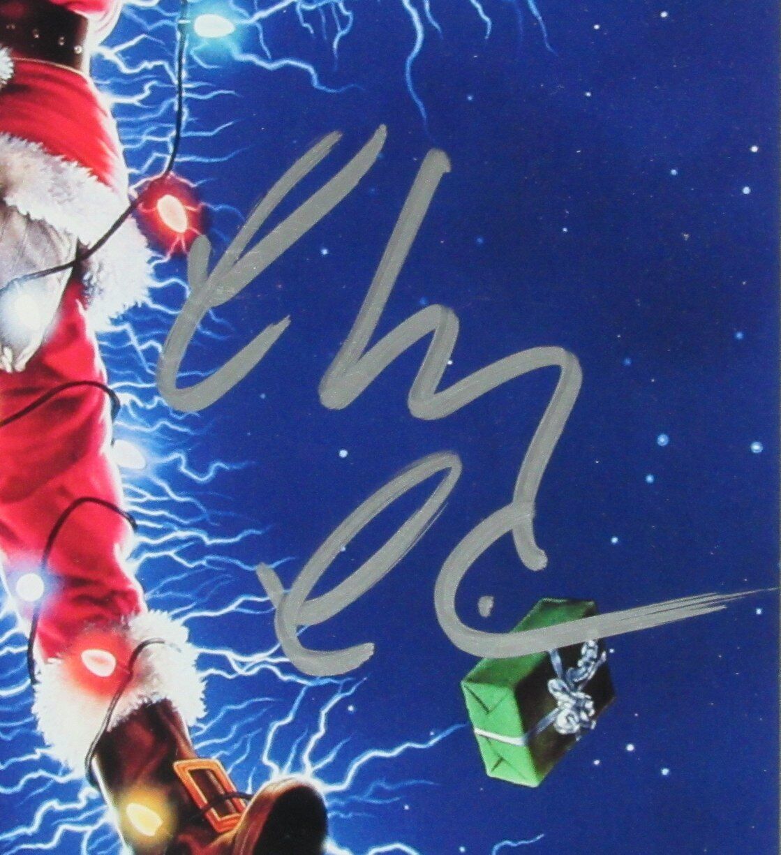 Chevy Chase Autographed 11x17 Movie Poster "Christmas Vacation" Framed JSA