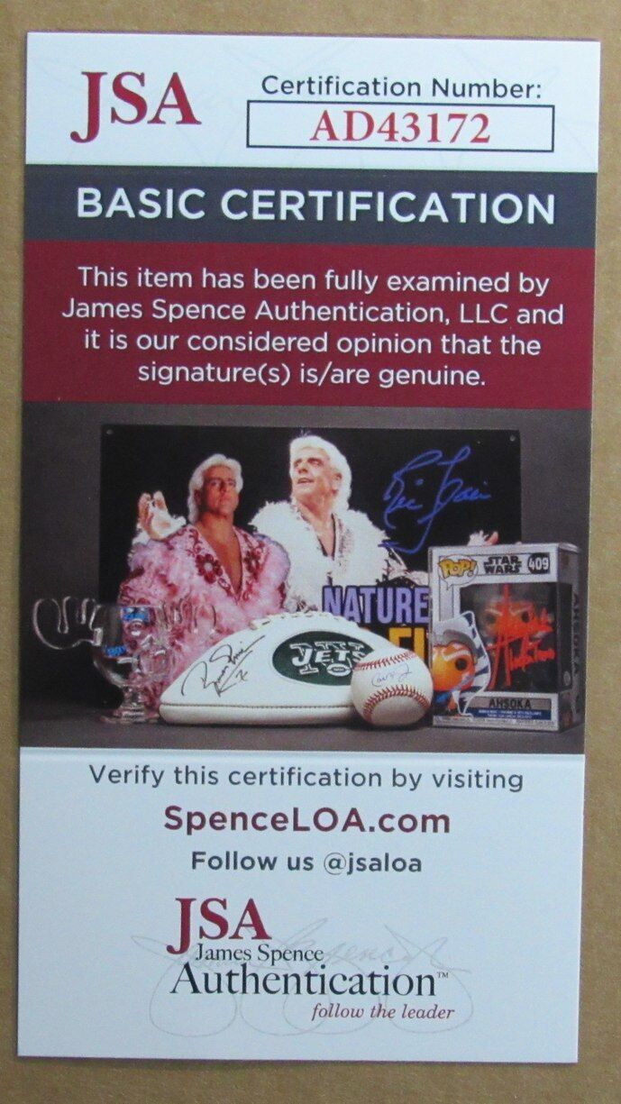 Chevy Chase Autographed 11x17 Movie Poster "Christmas Vacation" Framed JSA