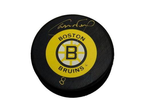 Cam Neely Autographed Hockey Puck Boston Bruins JSA 179693