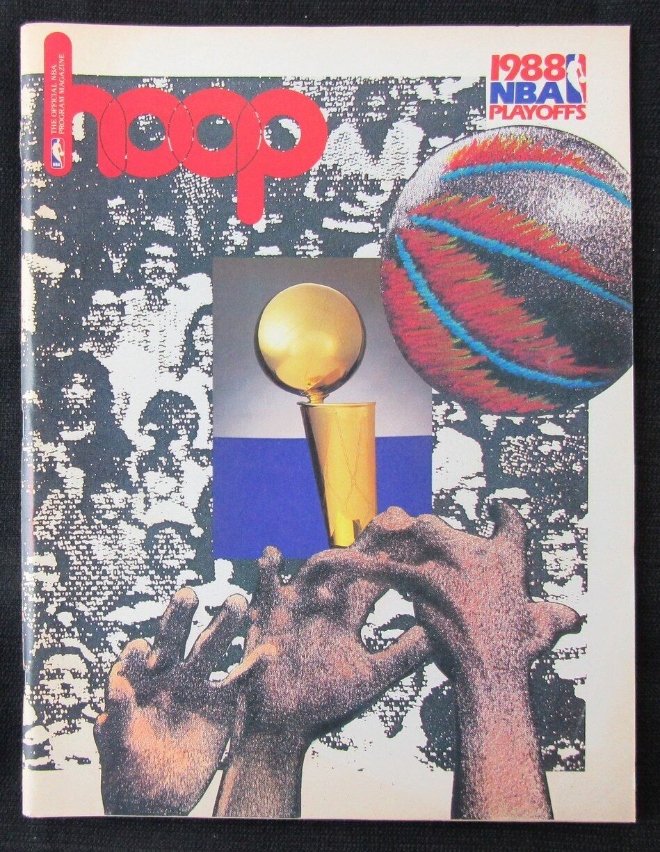 1988 NBA Playoff Program Boston Celtics vs. New York Knicks 1st Round 181358