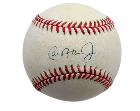Cal Ripken Jr. HOF Autographed OAL Baseball Baltimore Orioles JSA 179749