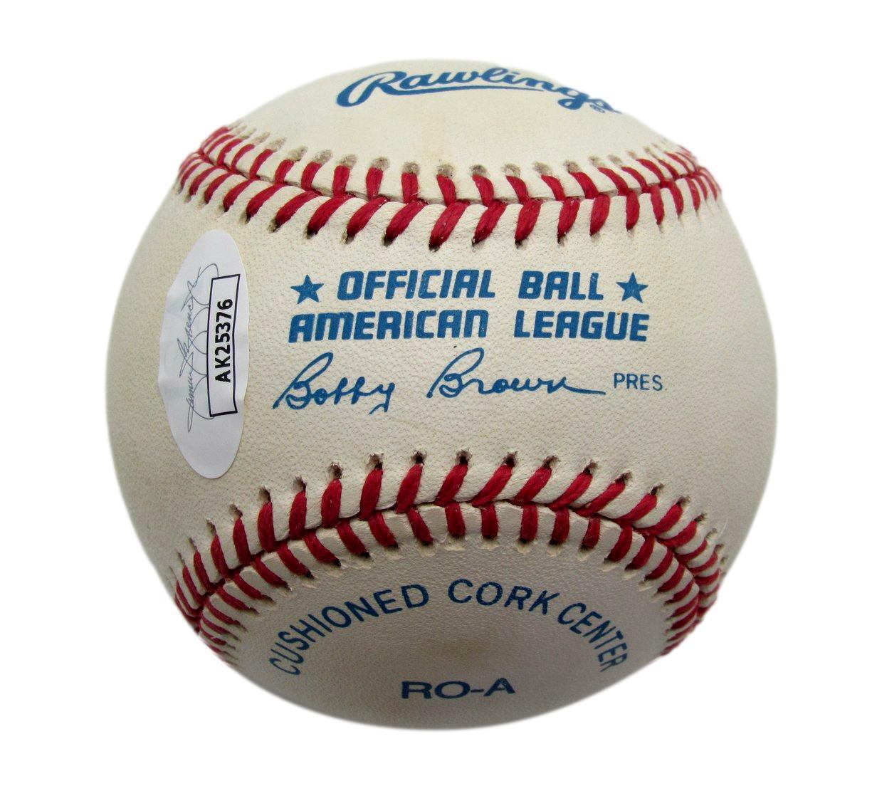 Cal Ripken Jr. HOF Autographed OAL Baseball Baltimore Orioles JSA 179749
