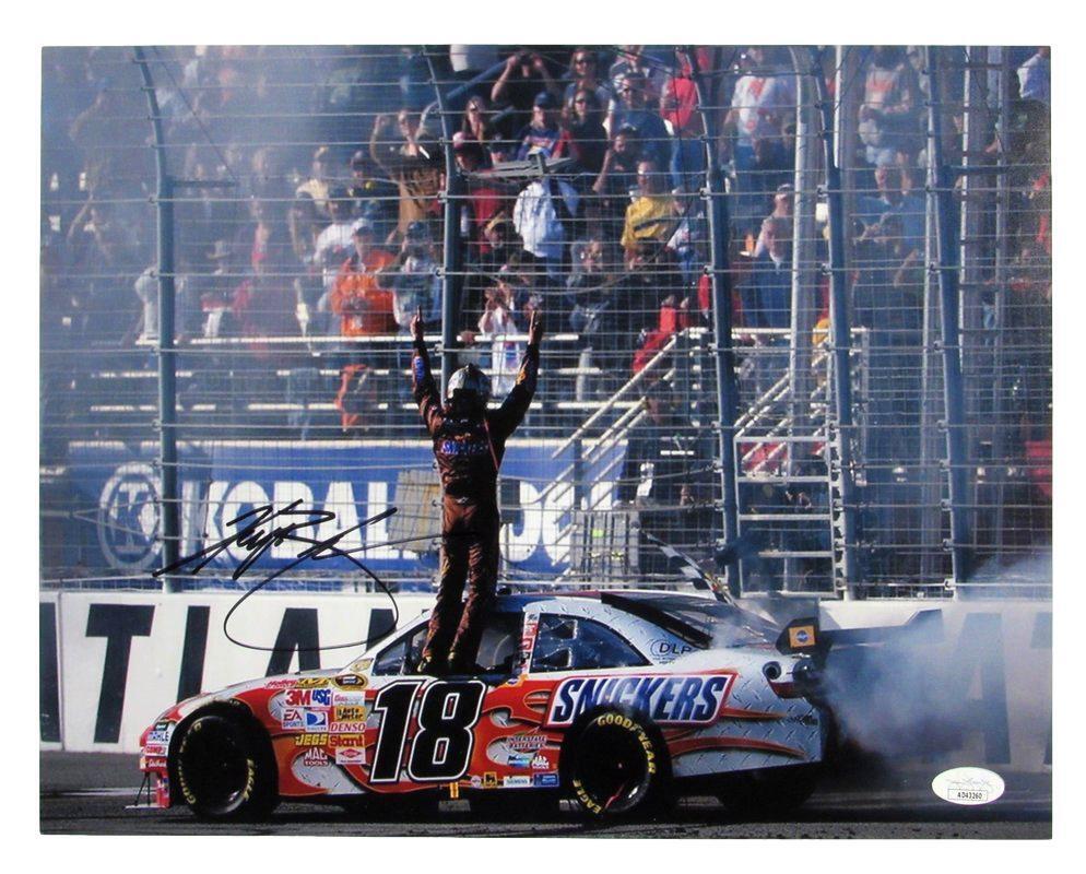Kyle Busch Autographed 11x14 Photo NASCAR Racing JSA