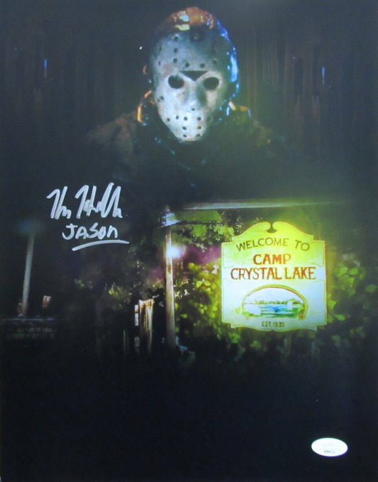 Kane Hodder Autographed/Inscribed "Jason" 11x14 Friday the 13th  Photo JSA