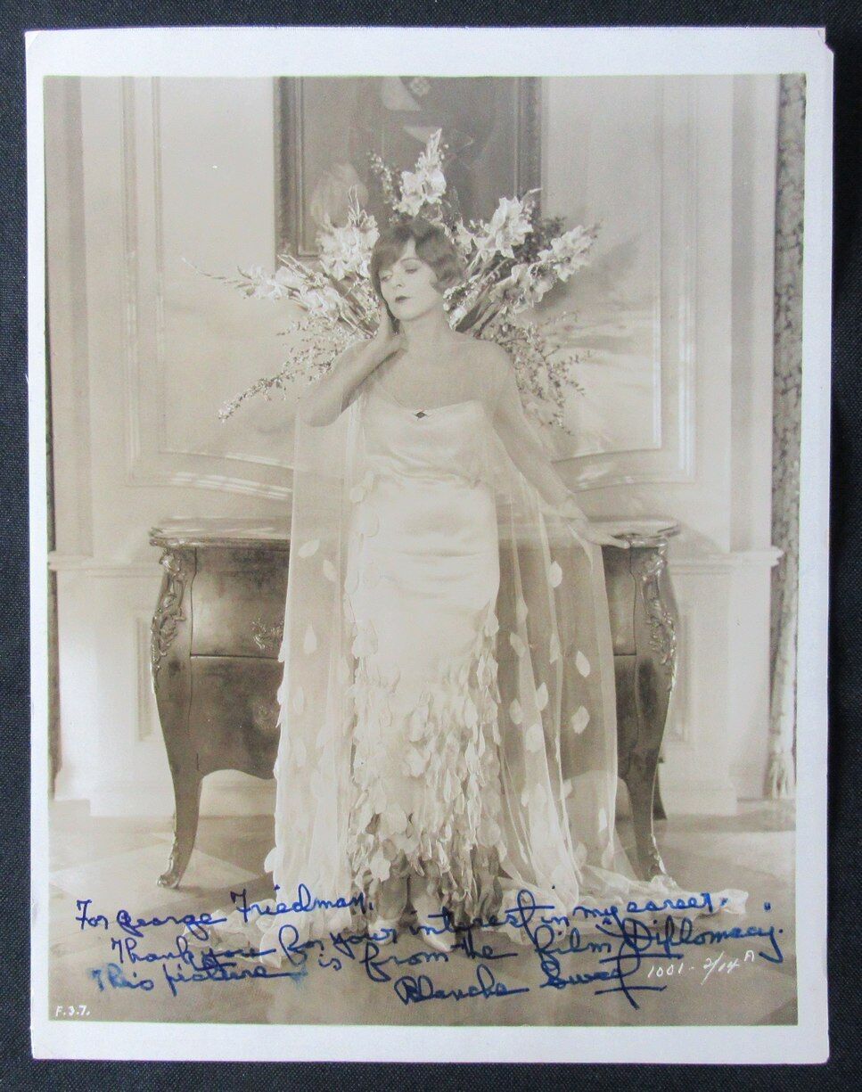 Blanche Sweet Actress "Diplomacy" Autographed 8x10 B/W Photo PSA/DNA 177051