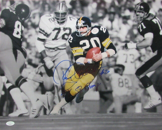 Rocky Bleier Pittsburgh Steelers Signed/Inscribed 16x20 Photo JSA 156778
