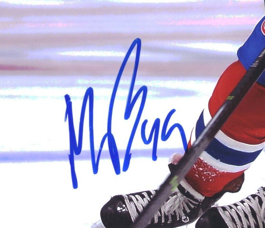 Michael Bournival Montreal Canadiens Signed/Autographed 8x10 Photo 152337