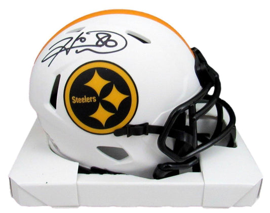 Hines Ward  Signed/Autographed Steelers Lunar Eclipse Mini Helmet JSA 161132